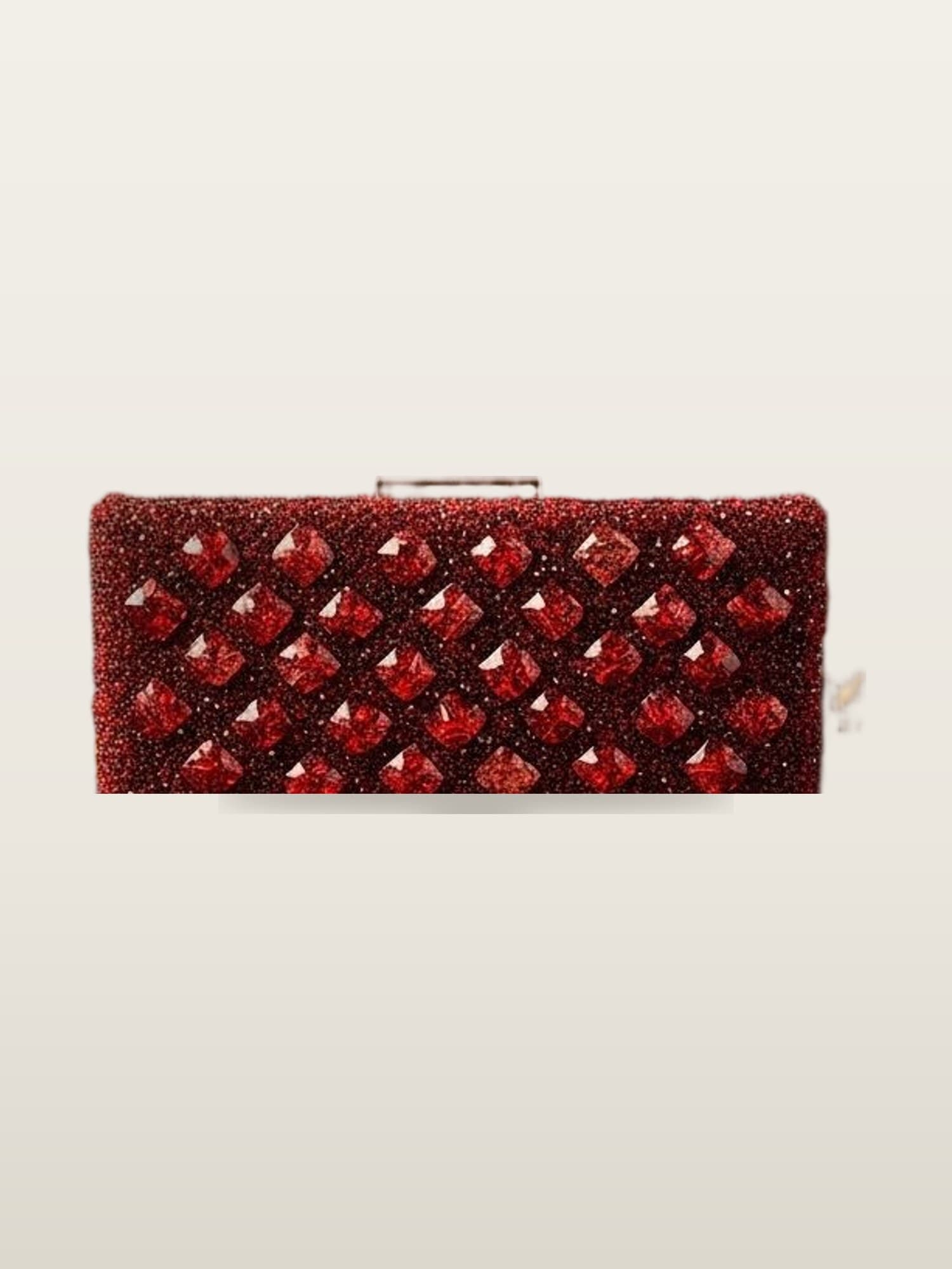 Red Crystal Clutch
