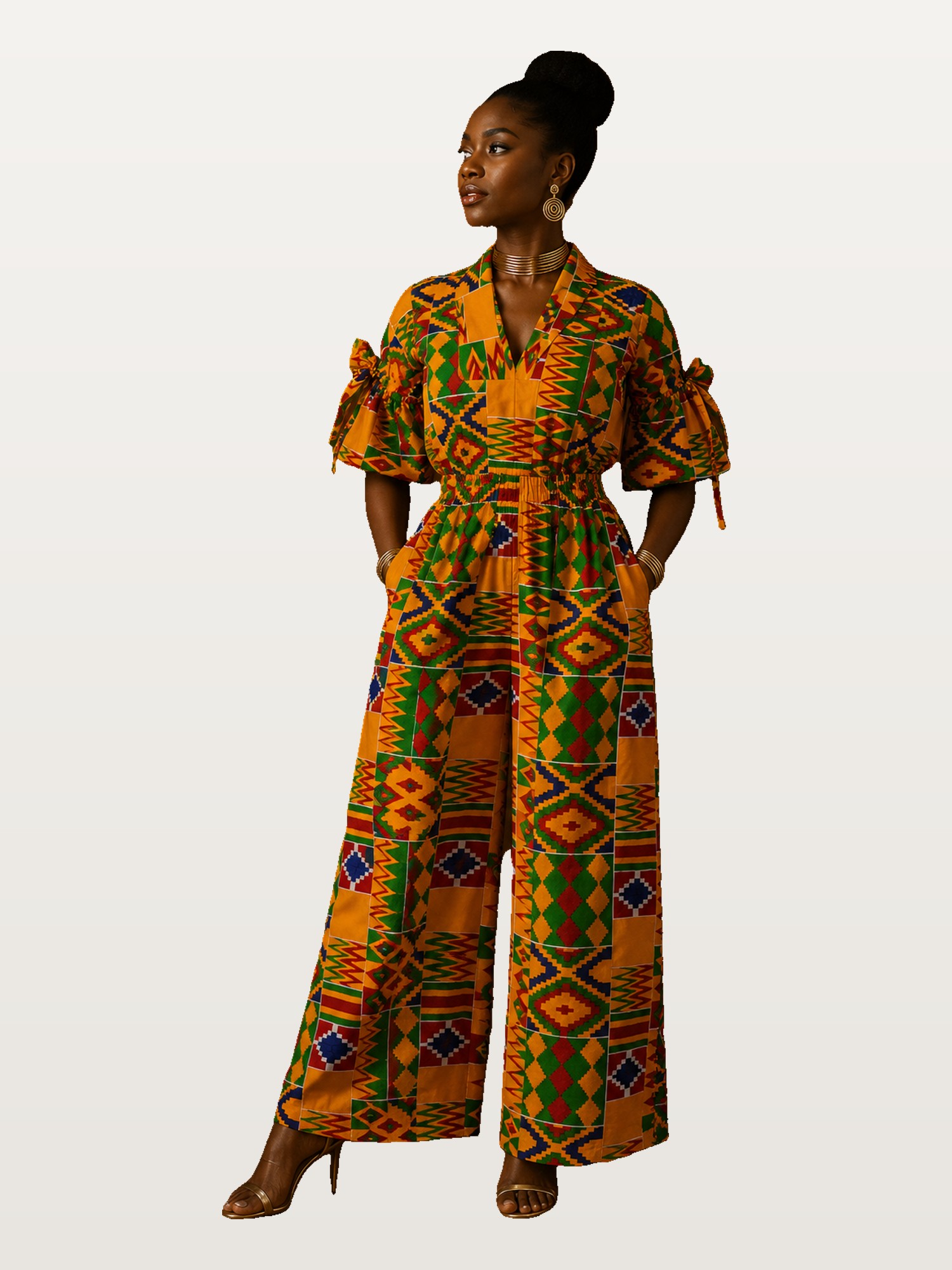 Ankara Wide-Leg Jumpsuit