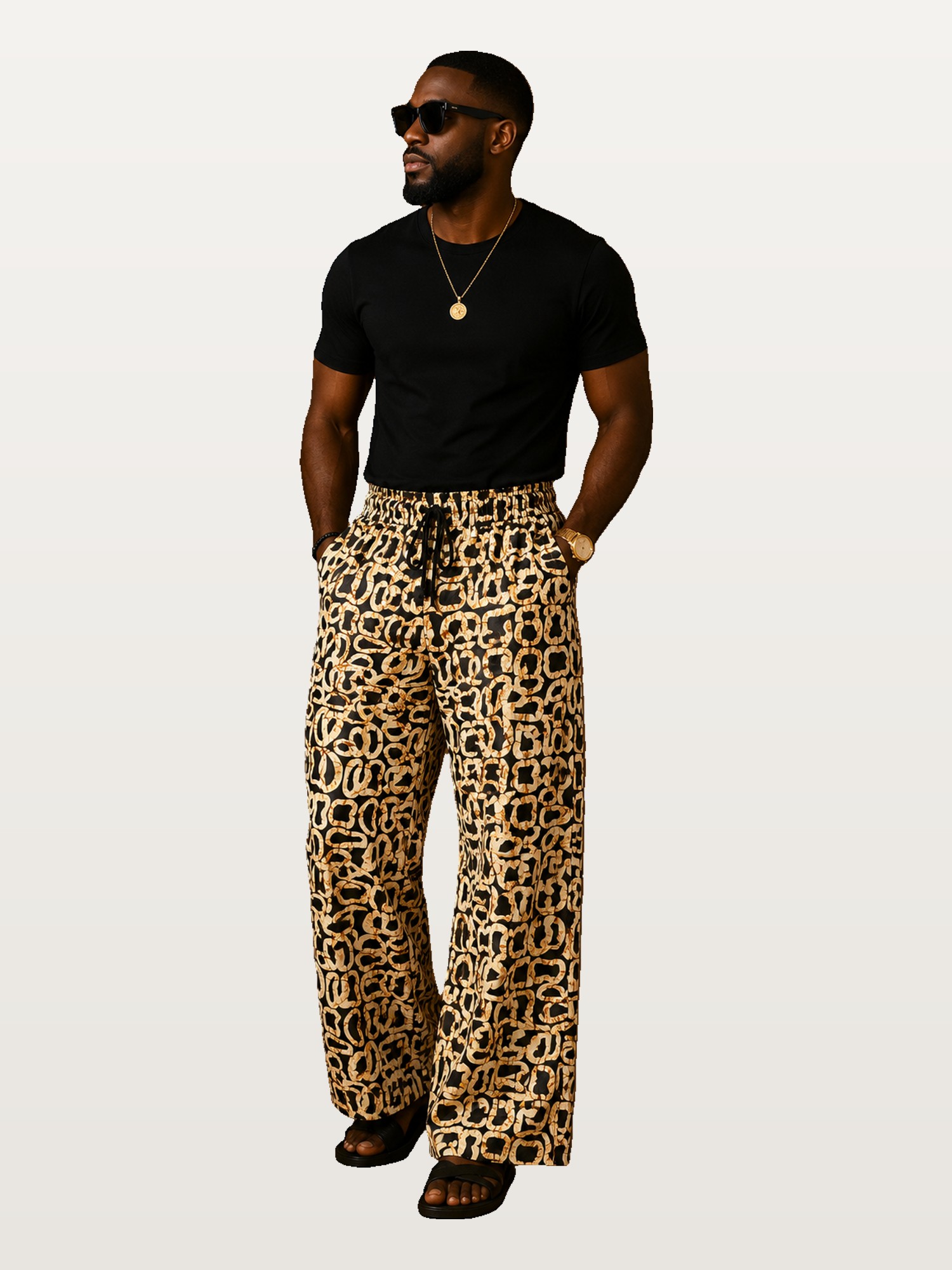 Leopard Trousers & Tee